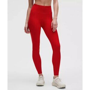 Lululemon Swift Speed High Rise Tight 28" Dark Red Size 20 Luxtreme™ Fabric